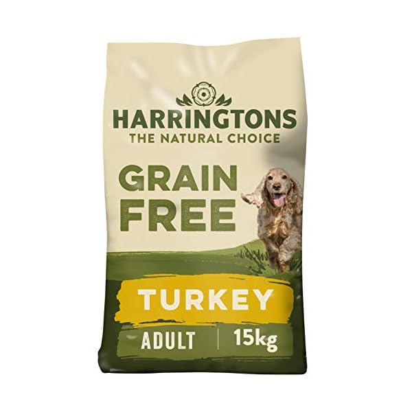 Harringtons-Complete-Grain-Free-Hypoallergenic-Turkey-Sweet-Potato-Dry-Dog-Food-15kg Harringtons Complete Grain Free Hypoallergenic Turkey & Sweet Potato Dry Dog Food 15kg - Made with All Natural…