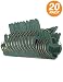 Ram-Pro 20 Piece Green Gentle Gardening Plant & Flower Lever Loop Gripper Clips, Tool for Supporting or Straightening Plant Stems, Stalks, and Vines primary