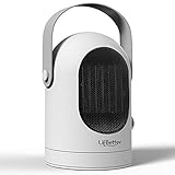 LifBetter Personal Space Heater, Electric Fan Heater with Fast Heating, Heating Fan with Over-Heating&Tip-Over Protection Auto Oscillation for Office Home Multi Use