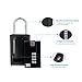 Key Lock Box LB-003 - Hide a Key Outside for Your House - Realtor, Spare Key, Contractor, Rental, Key Storage - Lockbox Combination Shackle Fence Mount, Door Knob Mount (1 Pack) (1)