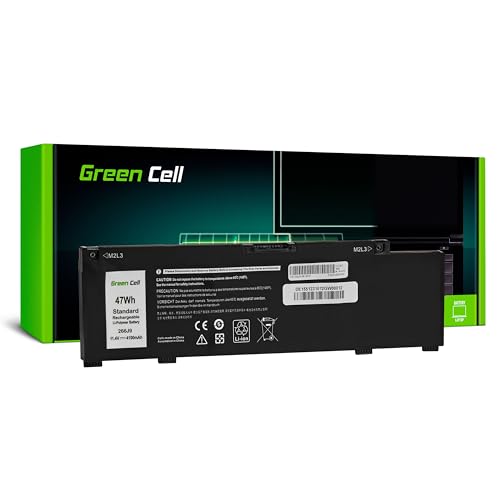 Green Cell 0M4GWP 266J9 M4GWP Akku für Dell Laptop (4100mAh 11.4V Schwarz)