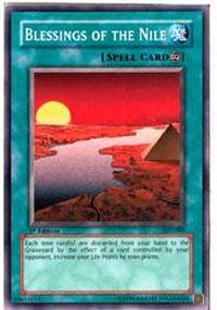 Yu-Gi-Oh! - Blessings of the Nile (AST-090) - Ancient Sanctuary - 1st Edition - Common