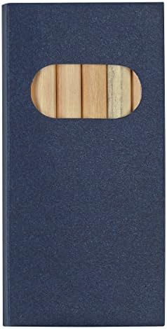 Logotastic 6-Piece Colored Pencil Set with Case, Pack Of 500, Blue (451-B11)