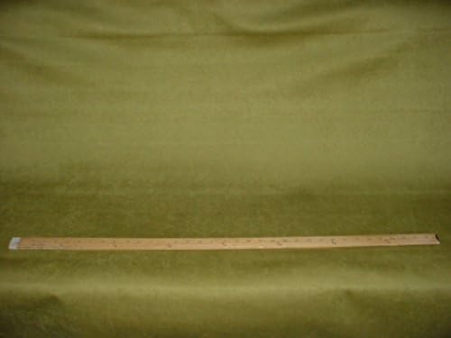 American Silks Sensuede 3852-1373 - Artichoke Green Designer Faux Suede Leatherette Microfiber Upholstery Drapery Fabric - By the Yard