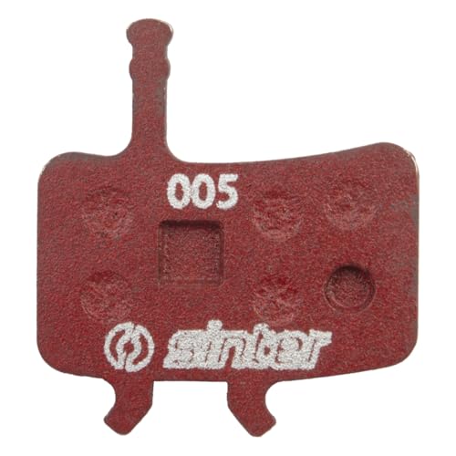 Sinter Disc Brake Pads - 005 Avid Red S514 - Single Pair Blister Pack 2022: Red One Size