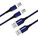 Smart&Cool 5 Feet GenX USB-C Charging & Data Sync Magnetic Cable Compatible with USB-C Phones (Blue, 5ft-2pack)