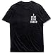 Maskazu Mens I Feel Like Pablo Short Sleeve T Shirt, Black, XL