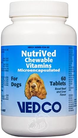 Nutrived Chewable Vitamins for Dogs (60 count)
