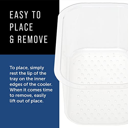 Maplefield Cooler Tray for Yeti Roadie 24 Cooler Accessories Dry Goods Plastic Cooler Basket