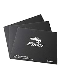Comgrow   Juego de 3 láminas adhesivas para plataforma de cama caliente, 9.252 x 9.252 in, para impresora 3D, creality Ender 3 Ender 3X