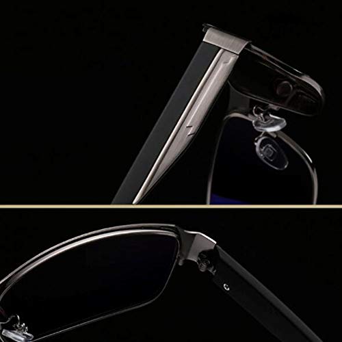 Nachtsicht-Driving Gläser HD Nachtsicht Polarisations-Brille Unisex Anti-Glare-Sonnenbrille Herren-Metall Sport… – Bild 5