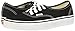 Vans Authentic(tm) Core Classics, Black, Men's 13, Women's 14.5 Medium