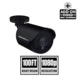 Night Owl Security 1 Pack HD Analog 1080p Camera (Black, Replacement Camera Only, No Charger, No Cable)