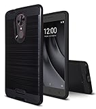 T-Mobile Revvl Plus Case,Coolpad Revvl Plus Case with Fingerprint-free and Non-slip, Asmart [Brushed Texture] PC+TPU Hybrid Dual Layer Armor Phone Case Cover for Tmobile Revvl Plus 6.0
