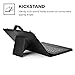 Toshiba Encore 2 Write 10 keyboard case, COOPER INFINITE EXECUTIVE 2-in-1 Wireless Bluetooth Keyboard Magnetic Leather Travel Cases Cover Holder Folio Portfolio + Stand WT10PE-A264 (Black)