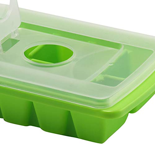 BALLSHOP 5er Set Eiswürfelform mit Deckel Eiswürfelbehälter Eiswürfelbereiter Eiswürfel – Bild 6
