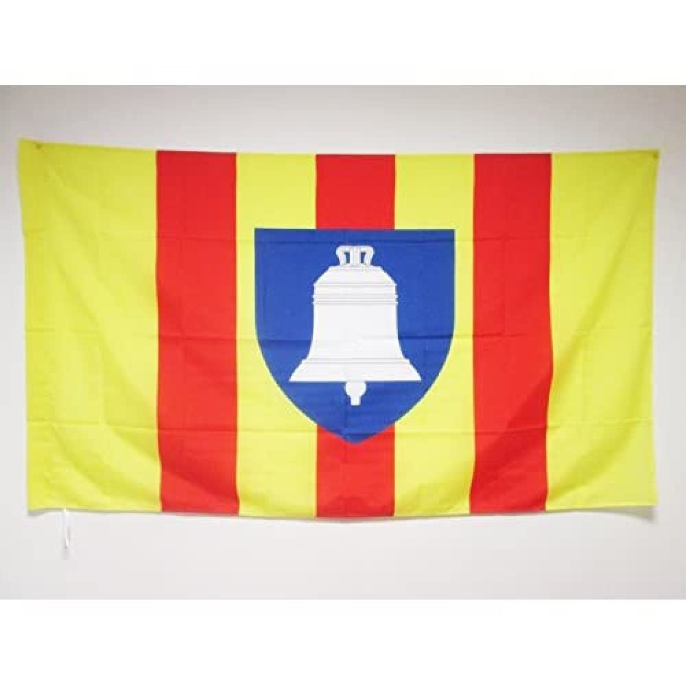 AZ FLAG - French Department of Ariège Flag - 3x5 Ft - Department of France Banner with Sleeve - 100% Polyester - Fade Resistant - Vivid Colors - 3' x 5' Feet - 150x90 Cm