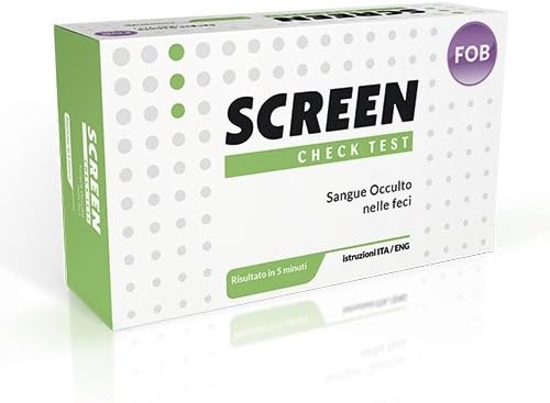 Test per la rilevazione del sangue occulto nelle feci, dispositivo medico diagnostico in vitro B079N3QY9Q