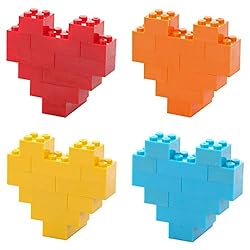 JOYIN Valentines Day Prefilled Hearts with
