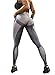 Helerma Women's Long Sports Tights Gym Print Leggings Yoga Pants