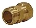 Dramm Brass Hose Swivel to Freely Move Hose and Wand Independently, No Kinking or Fighting with Hose, Brass