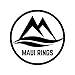 MAUI RINGS Silicone Wedding Ring for Men Solid Style Silicone Wedding Band for Men Mens Ring Men Wedding Band Safe Ring for Athletes Sport Gym