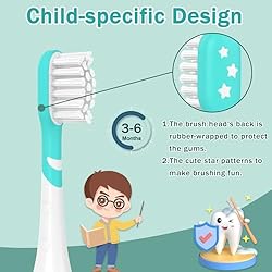 Kids Toothbrush Heads Compatible with Electric