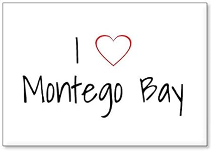 Mundus Souvenirs - Amo Montego Bay, Imán para Nevera (diseño 2 ...