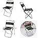 YFLY Portable Folding Camping Stools, Ultralight Compact Camp Footrest Stool, Mesh Bag for Storage, Great for Travel, a Quick Rest Outdoors and for Chores Close to The Groundthumb 3