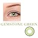 Caikedo Women Multicolor Cute Charm and Attractive Fashion Contact Lenses Cosmetic Makeup Eye Shadow - Gemstone Green