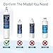 Waterdrop Plus 5231JA2006A NSF 401&53 Certified, Replacement for LG® LT600P®, KENMORE® 9990, 46-9990, WFC2001, LFX25960ST, rwf1000a Refrigerator Water Filter (Package May Vary)