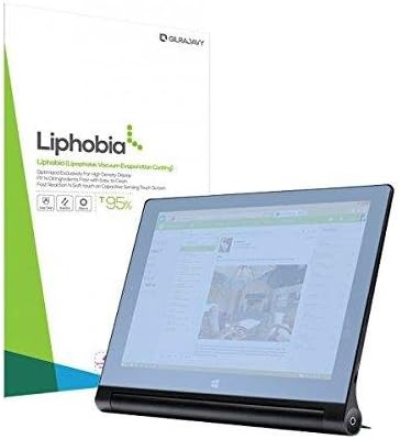 Gilrajavy Liphobia Lenova Yogatablet2 8 Win Screen Guard Hi Clear Clean Protector Shield Anti-Fingerprint 1Pc