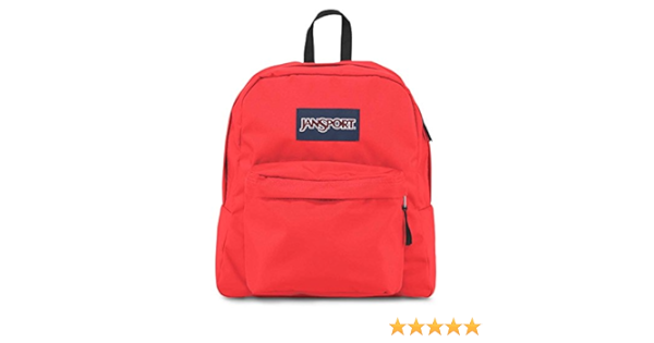 red jansport backpack amazon