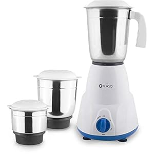 Koryo Mixer Grinder, 500W, 3 Jars