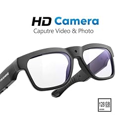 OhO sunshine 128GB WiFi Camera Glasses,Streaming