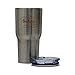 SoArtic Stainless Steel Tumbler 30 oz - Double Wall Insulated Tumbler BPA Free With Splash Proof Clear Lid - Ultimate Large Coffee Mug / Travel Mug for Hot & Cold Drinks