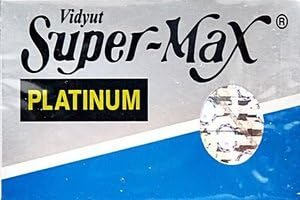 5 Super-Max Platinum razor blades