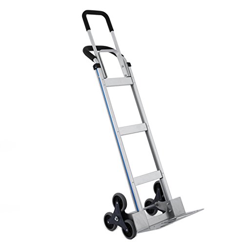 image for Z-bond Aluminum Hand Truck 2 In 1 Folding Hand Trucks 550LBS Stair Cli