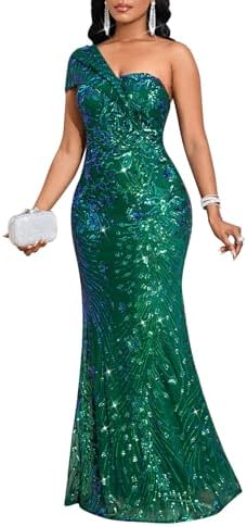angel fashions women's asymmetric ribbon gradual sequin mermaid prom dress Angel-fashions Women's Asymmetric Ribbon Gradual Sequin Mermaid Prom Dress Vintage Elegant Formal Bodycon Dresses Evening Party Tube Top Prom Gown Wedding Bridesmaid Maxi Skirt Light Blue Medium