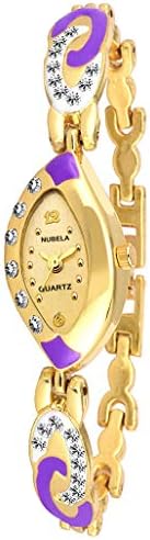 NUBELA Golden Dial Golden Color Watch for Girls