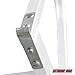 Extreme Max 3005.3386 Replacement J-Hooks for Aluminum Pontoon/Dock Ladder