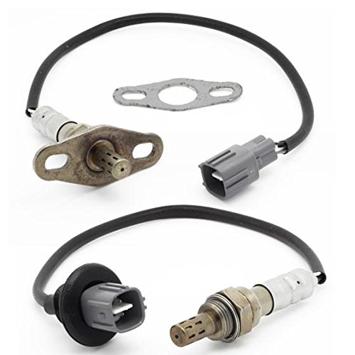Kwiksen 2pcs Upstreasm and Downstream Oxygen Sensor 234-4205 234-4061 O2 Sensor 1 Sensor 2 for 1998 1999 2000 2001 2002 Toyota Corolla 1.8L