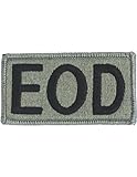 EOD ACU Patch with Velcro (R) or equivalent hook fastener