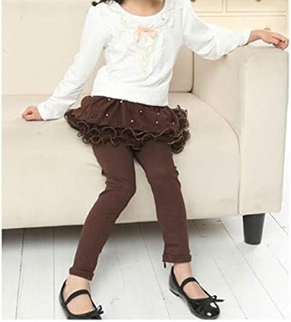 EXQUILEG Kinder Strumpfhose für Mädchen Winter Thermo ...