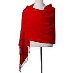 Womens Pashmina Shawl Wrap Scarf - Ohayomi Solid Color Cashmere (21 Colors)