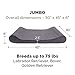 Furhaven Pet Dog Bed | Orthopedic Micro Velvet Ergonomic Luxe Lounger Cradle Mattress Contour Pet Bed w/ Removable Cover for Dogs & Cats, Gray, Jumbo