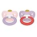 NUK Juicy Puller Latex Pacifier in Assorted Colors, 0-6 Months (Colors May Vary)