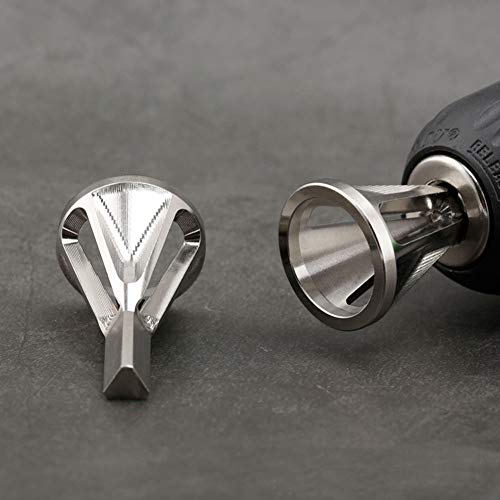 Deburring External Chamfer Tool Bit Remove Burr Drill Bit Repairs Tools Stainless Steel - Thumbnail 2