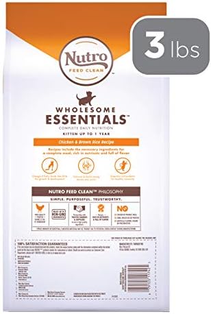 nutro wholesome essentials kitten