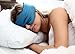 Sleep Whale Premium Comfort Sleep Mask - Luxury Design - Adjustable Eye Mask Strap for Comfortable Sleeping - with Lightweight Cooling Gel Insert Pack